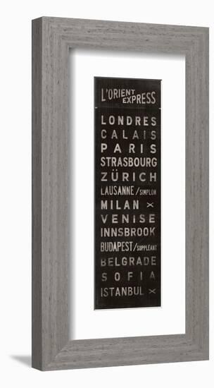 L’Orient Express-Luke Stockdale-Framed Art Print