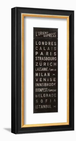 L’Orient Express-Luke Stockdale-Framed Art Print