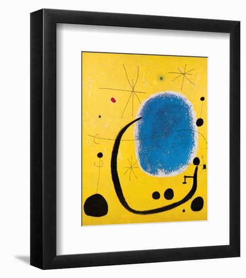 L'Oro dell' Azzurro-Joan Miro-Framed Art Print