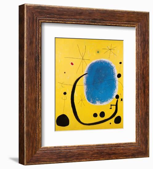 L'Oro dell' Azzurro-Joan Miro-Framed Art Print