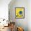 L'Oro dell' Azzurro-Joan Miro-Framed Art Print displayed on a wall