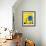 L'Oro dell' Azzurro-Joan Miro-Framed Art Print displayed on a wall
