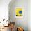 L'Oro dell' Azzurro-Joan Miro-Framed Art Print displayed on a wall