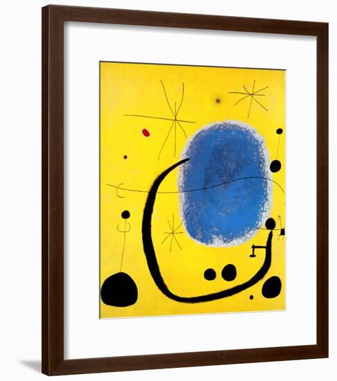 L'Oro dell' Azzurro-Joan Miro-Framed Art Print