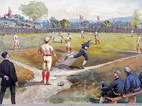 Baseball Game, c1887-L. Prang & Co.-Premier Image Canvas