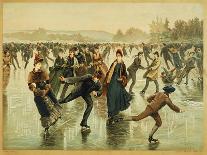 Ice Skating, C1886-L. Prang-Giclee Print