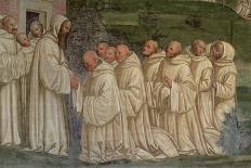 Benedictine Monks, from the Life of St. Benedict-L. Signorelli-Framed Giclee Print