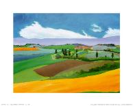 Summer in Provence IV-L^ Vallet-Art Print