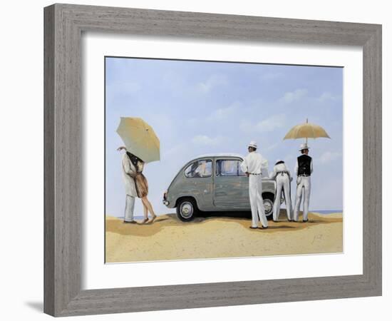 La 600-Guido Borelli-Framed Giclee Print