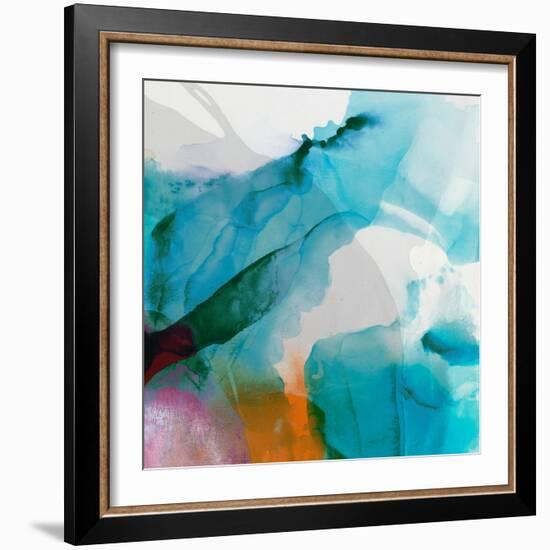 LA Abstract II-Sisa Jasper-Framed Art Print