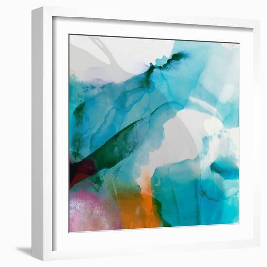 LA Abstract II-Sisa Jasper-Framed Art Print