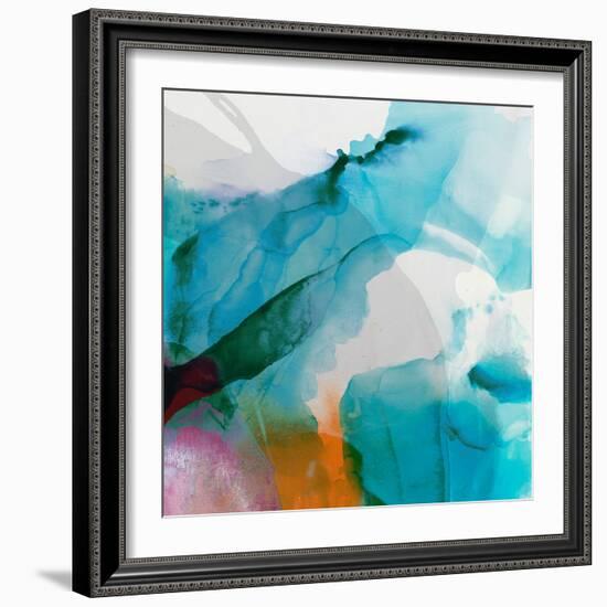 LA Abstract II-Sisa Jasper-Framed Art Print