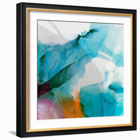 LA Abstract II-Sisa Jasper-Framed Art Print