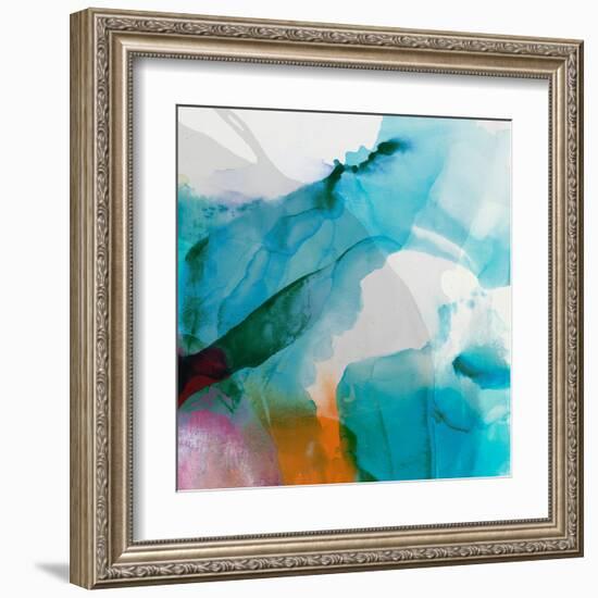 LA Abstract II-Sisa Jasper-Framed Art Print