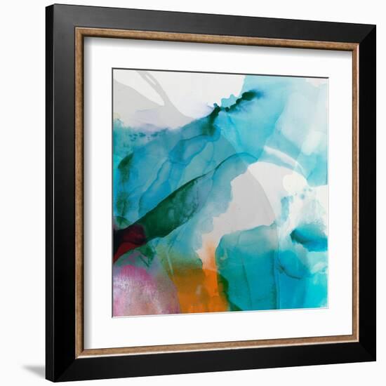 LA Abstract II-Sisa Jasper-Framed Art Print