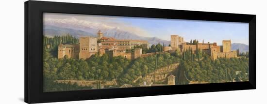 La Alhambra Granada-Richard Harpum-Framed Art Print