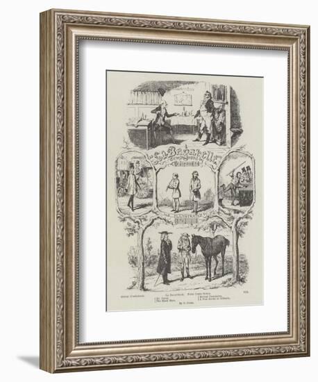 La Bagatelle-George Cruikshank-Framed Giclee Print