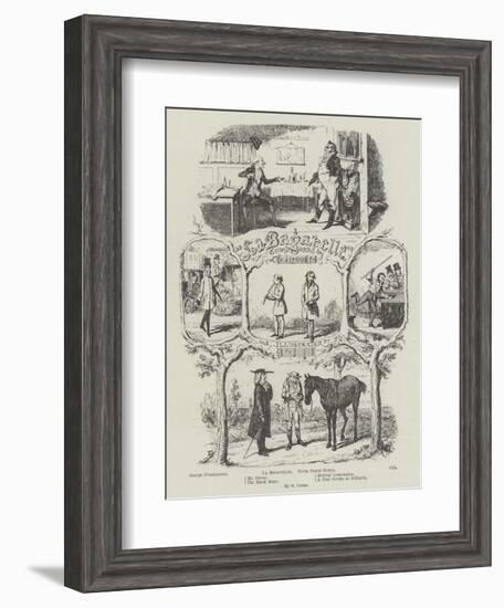 La Bagatelle-George Cruikshank-Framed Giclee Print