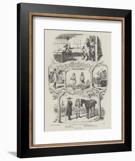 La Bagatelle-George Cruikshank-Framed Giclee Print