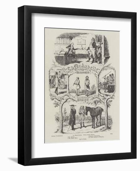 La Bagatelle-George Cruikshank-Framed Giclee Print