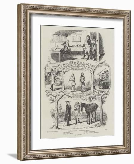 La Bagatelle-George Cruikshank-Framed Giclee Print