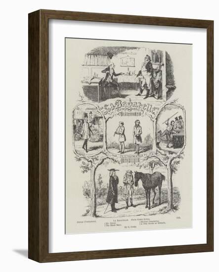 La Bagatelle-George Cruikshank-Framed Giclee Print