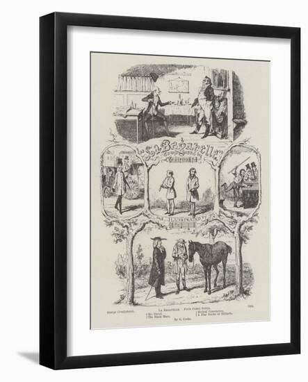 La Bagatelle-George Cruikshank-Framed Giclee Print