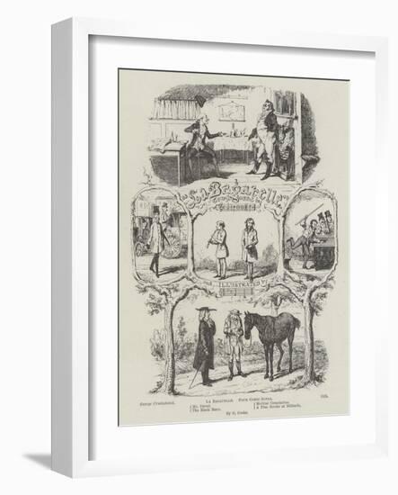 La Bagatelle-George Cruikshank-Framed Giclee Print