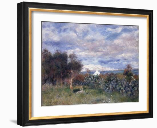 La Baie d'Alger, 1881-Pierre-Auguste Renoir-Framed Giclee Print