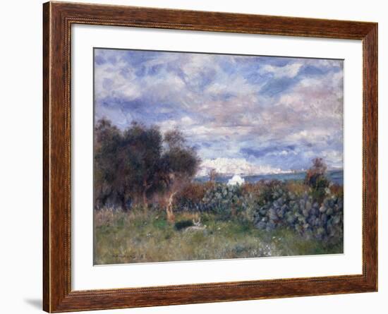 La Baie d'Alger, 1881-Pierre-Auguste Renoir-Framed Giclee Print