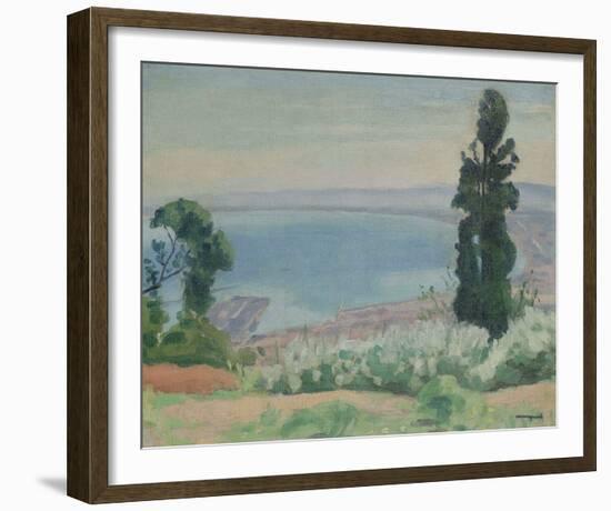 La Baie d'Alger, Vue d'El-Biar-Albert Marquet-Framed Giclee Print