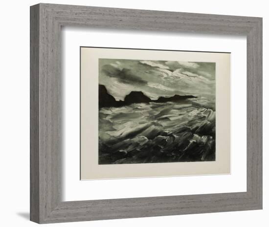 La Baie des Trepasses, 1949-Maurice De Vlaminck-Framed Collectable Print