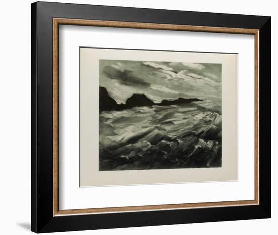 La Baie des Trepasses, 1949-Maurice De Vlaminck-Framed Collectable Print