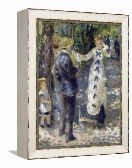 La Balan§Oire (The Swing) by Pierre-Auguste Renoir-Pierre-Auguste Renoir-Framed Premier Image Canvas