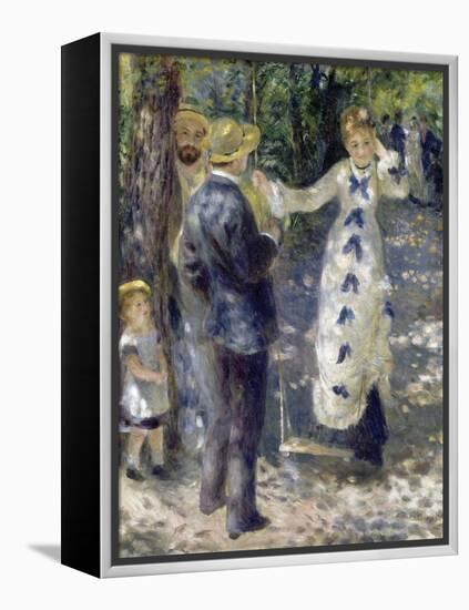 La Balan§Oire (The Swing) by Pierre-Auguste Renoir-Pierre-Auguste Renoir-Framed Premier Image Canvas