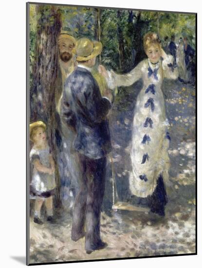 La Balan§Oire (The Swing) by Pierre-Auguste Renoir-Pierre-Auguste Renoir-Mounted Giclee Print