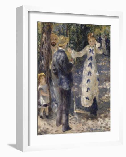 La balançoire-Pierre-Auguste Renoir-Framed Giclee Print