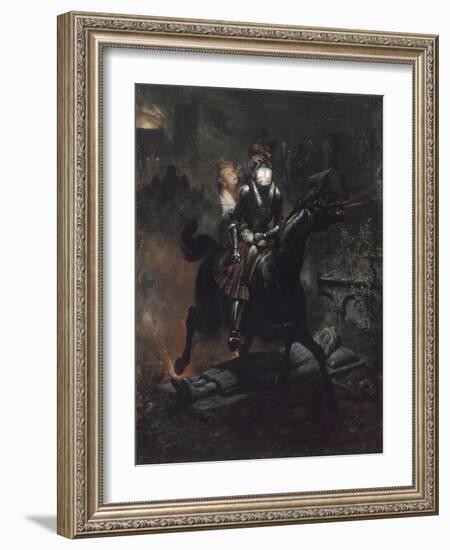 La Ballade de Lénore ou les Morts vont vite-Horace Vernet-Framed Giclee Print