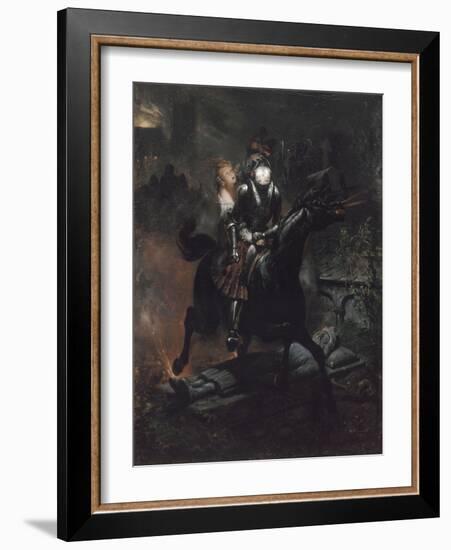 La Ballade de Lénore ou les Morts vont vite-Horace Vernet-Framed Giclee Print