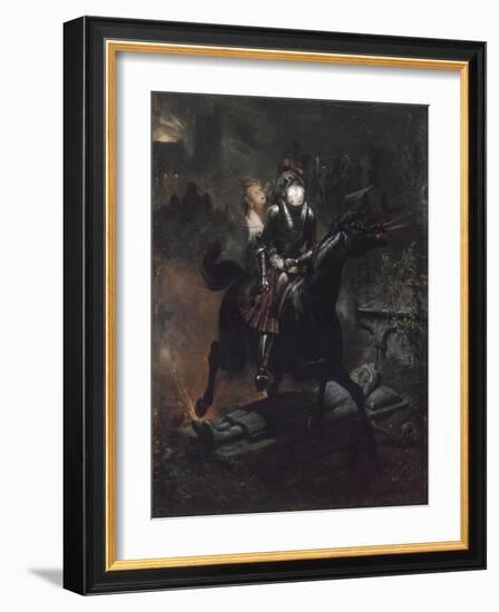 La Ballade de Lénore ou les Morts vont vite-Horace Vernet-Framed Giclee Print