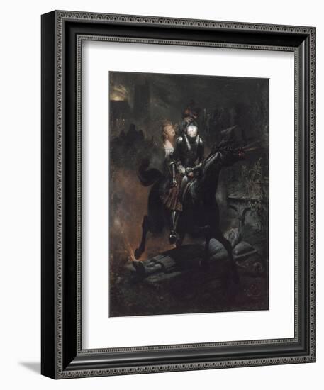 La Ballade de Lénore ou les Morts vont vite-Horace Vernet-Framed Giclee Print