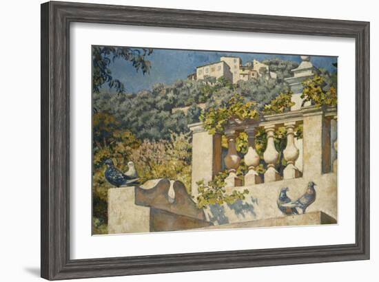 La Balustrade-Theo Rysselberghe-Framed Giclee Print