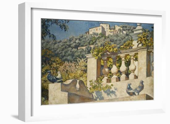 La Balustrade-Theo Rysselberghe-Framed Giclee Print