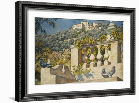 La Balustrade-Theo Rysselberghe-Framed Giclee Print