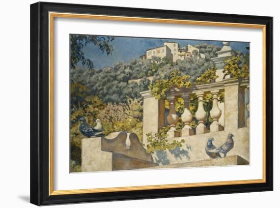 La Balustrade-Theo Rysselberghe-Framed Giclee Print