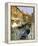 La Barche Sul Canale-Guido Borelli-Framed Stretched Canvas