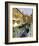 La Barche Sul Canale-Guido Borelli-Framed Art Print