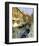 La Barche Sul Canale-Guido Borelli-Framed Art Print