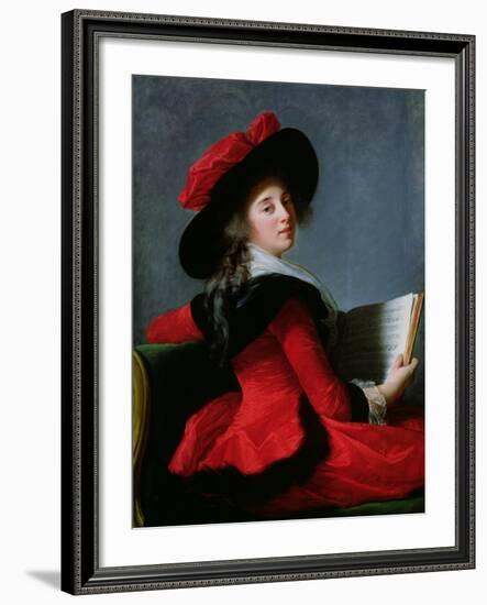 La Baronne De Crussol, 1785-Elisabeth Louise Vigee-LeBrun-Framed Giclee Print