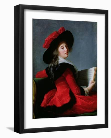 La Baronne De Crussol, 1785-Elisabeth Louise Vigee-LeBrun-Framed Giclee Print